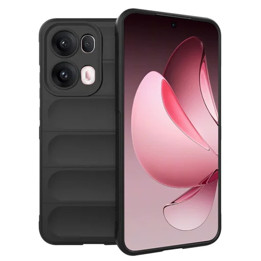  Techsuit - Varázspajzs - Oppo Reno13 Pro - Fekete tok - 1