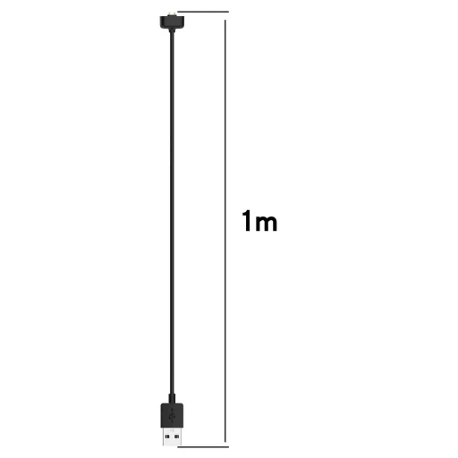 Techsuit - Okosóra Vezeték nélküli Töltőkábel (THA5) - Amazfit Band 7-hez - Fekete - 13