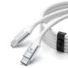 Orico CDX 100W 5A Power Delivery USB-C - USB-C 1m Kábel - Fehér