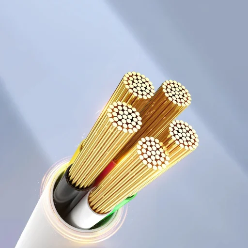 Orico CDX 100W 5A Power Delivery USB-C - USB-C 1m Kábel - Fehér - 13