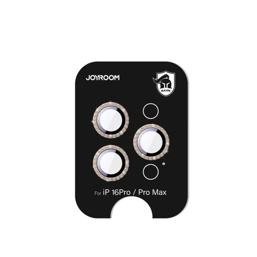 Joyroom JR-MSJ0310 üvegfólia iPhone 16 Pro/16 Pro Max lencsékhez - Barna - 1