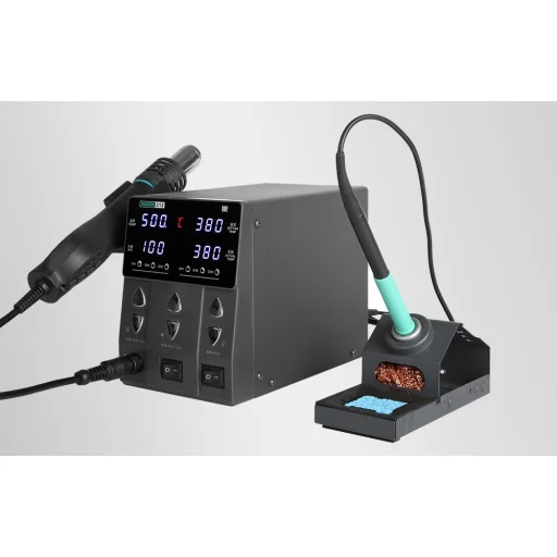 SUGON 212 2 az 1-ben Forrólevegős Forrasztóállomás + T12 Fújópáka - 7