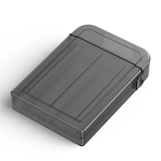 Orico PPH-25 védőtok 2.5" lemez doboz - félig átlátszó, szürke - 1