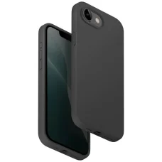 Uniq Lino MagClick Töltős tok iPhone 16e-hez - Szürke