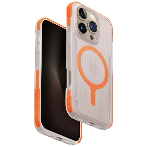 Uniq Combat Active Magclick Töltőtok iPhone 16 Pro - Narancssárga tok - 1