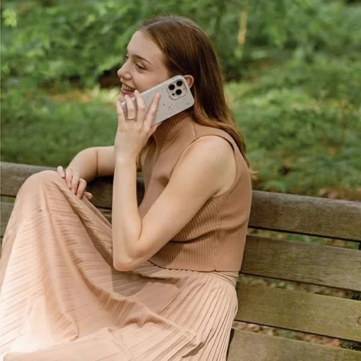 Uniq Coehl Terrazzo tok iPhone 14 Plus - pink - 3