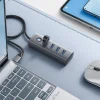 Orico PDD4U-U3 4x USB-A 3.0 Hub - szürke - 3