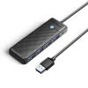 Orico PAPW4A-C3 USB-A Hub Dokkoló Állomás 4x USB-A 3.0 - Fekete