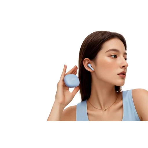 TWS Fülhallgató QCY Ailybuds E20 HT13 (Fehér) - 6