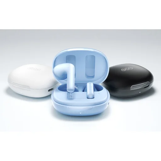 TWS Fülhallgató QCY Ailybuds E10 QT35 (Fekete) - 12