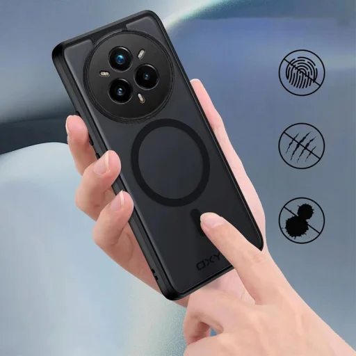 Tech-protect Magmat Magsafe Realme 14 Pro 5g matt fekete tok - 3