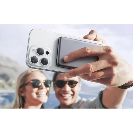 Powerbank Mágneses Mcdodo MC-4641 Ultra-vékony 5000mAh 1C, Vezeték nélküli (arany) - 6