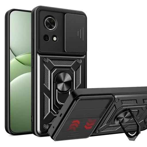  Techsuit - CamShield sorozat - Huawei nova 13 - Fekete tok - 1