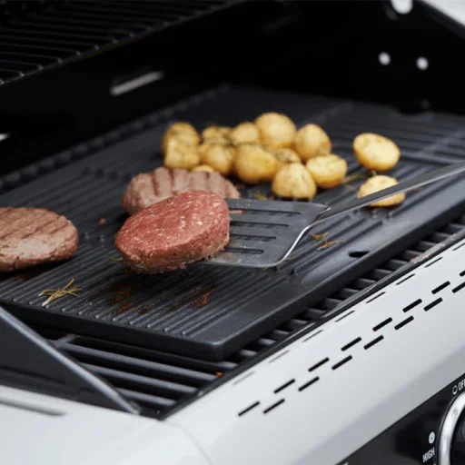 Barbecook BC-ACC-7026 army stílusú forgató lapát, 38cm-es, khaki zöld nyél - 2