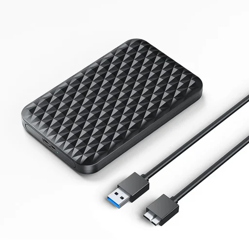 Orico 2520U3-V1 2,5" HDD/SSD USB Micro-B 5Gb/s Merevlemez - Fekete - 1