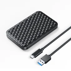Orico 2520C3-V1 2.5" HDD/SSD USB-C 5Gb/s lemezmeghajtó - Fekete