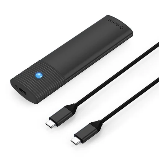 Orico PWM2 M.2 NGFF SATA USB-C 5Gb/s lemezház - Fekete - 1