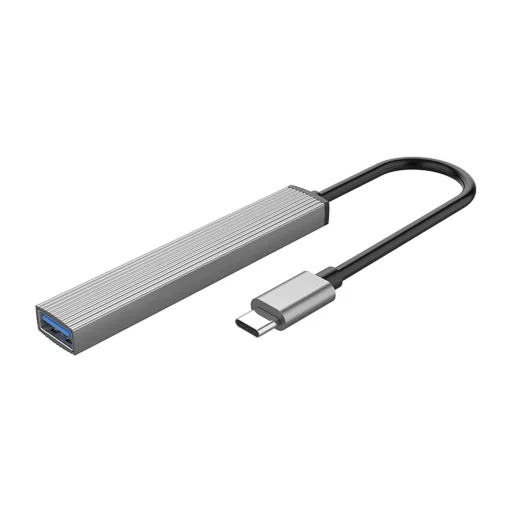 Orico AH-13 USB-C Hub Dokkoló Állomás 1x USB-A 3.0 + 3x USB-A 2.0 - Szürke - 1