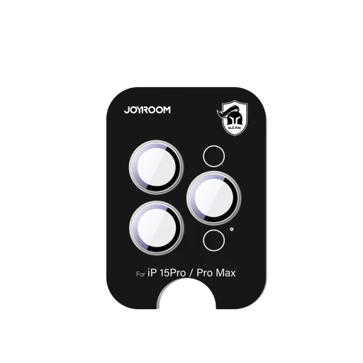Joyroom JR-MFY0254 üvegfólia iPhone 15 Pro/15 Pro Max lencsékre - Titán - 1