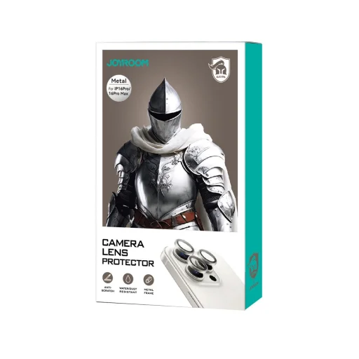 Joyroom JR-MFY0255 üvegfólia iPhone 16/16 Plus lencsékhez - Fekete - 3