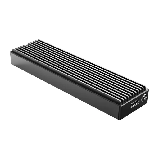 Orico M2PV-C3 M.2 NVME USB-C 10Gb/s Merevlemez külső ház - Fekete - 4