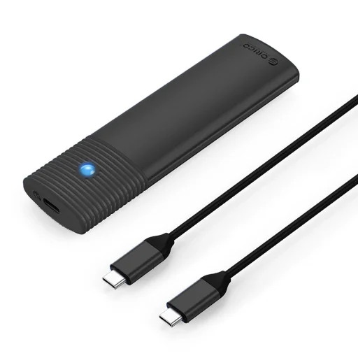 Orico PWM2-G2 M.2 NVME USB-C 10Gb/s Merevlemez külső ház - Fekete - 1