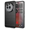  Techsuit - Karbon Szilikon - Nothing Phone (3a) Pro - Fekete tok