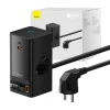  Baseus - PowerCombo hosszabbító (PSLR000301) - USB, 2xType-C, Schuko, 65W - Fekete - 1