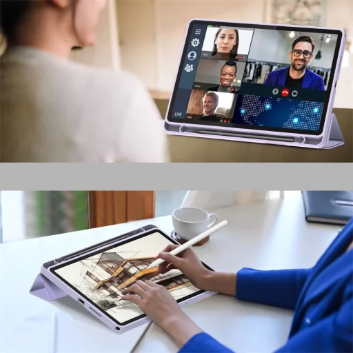 Tech-protect Sc Pen Lenovo Tab 10.1 Tb-311 Lila tok - 7