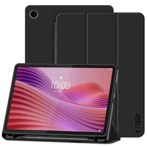 Tech-protect Sc Pen Lenovo Tab 10.1 Tb-311 Fekete fliptok - 1