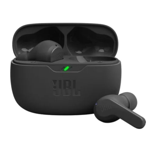 JBL Vibe Beam TWS Bluetooth Vezeték nélküli Fülhallgató Fekete EU - 1