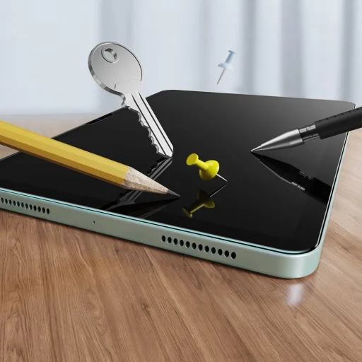 Edzett Üveg ESR Ultrafit 2 darabos iPad Air 11” 6 / 7 / 2024-2025 Átlátszó üvegfólia - 8