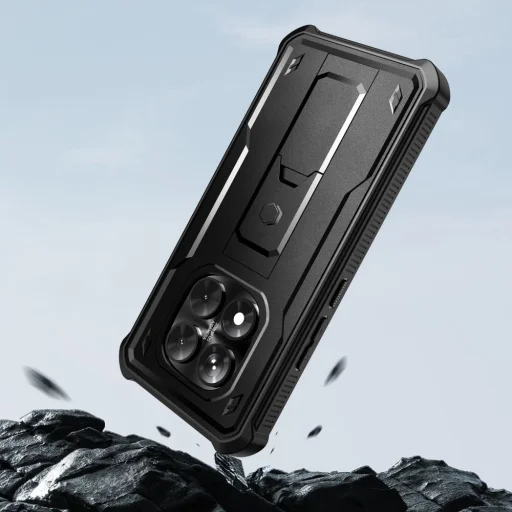 Tech-protect Kevlar Pro Xiaomi Redmi Note 14 Pro 5g / Poco X7 5g Fekete tok - 2