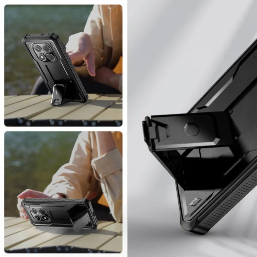 Tech-protect Kevlar Pro Xiaomi Redmi Note 14 Pro 5g / Poco X7 5g Fekete tok - 4