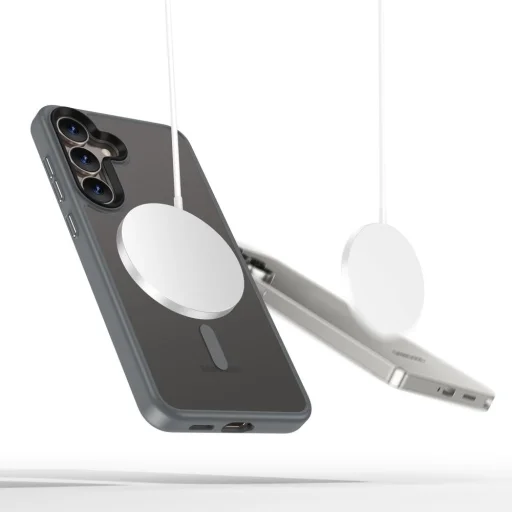 Tech-protect Magmat Magsafe Galaxy S25 matt titán tok - 3