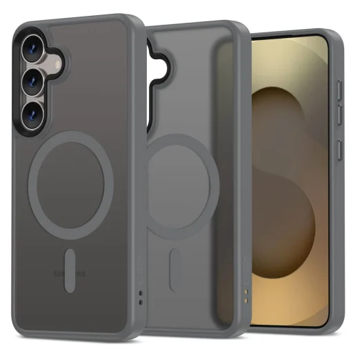 Tech-protect Magmat Magsafe Galaxy S25 matt titán tok - 1