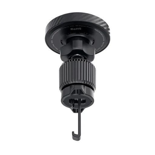 Acefast D33 autós tartó Qi2 15W mágneses töltővel szellőzőrácsra - Fekete - 4