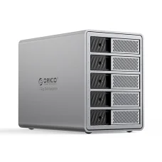 Orico 9858T3 5 Big DAS Solution ProThunder Lemeztömb Thunderbolt 3-mal 5 x 2.5"/3.5" SATA HDD/SSD-hez - Szürke