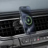 Acefast D40 Autós Tartó Qi2 15W Mágneses Töltővel Szellőzőbe - Fekete thumbnail