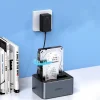 Orico 6626C3-C-V1 2-lemezes dokkolóállomás offline klónozó funkcióval 2.5"/3.5" SATA HDD/SSD - Szürke thumbnail