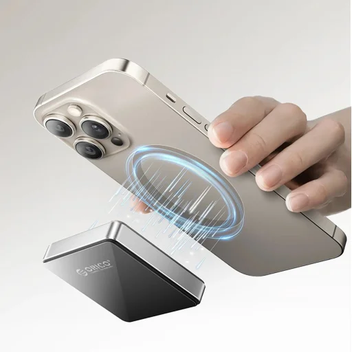 Orico AP30-G2 M.2 NVMe Mágneses Merevlemez Ház MagSafe USB-C 3.2 - Fekete - 4