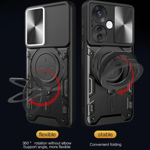  Techsuit - CamGuard Pro - Oppo Reno13 - Kék tok - 5