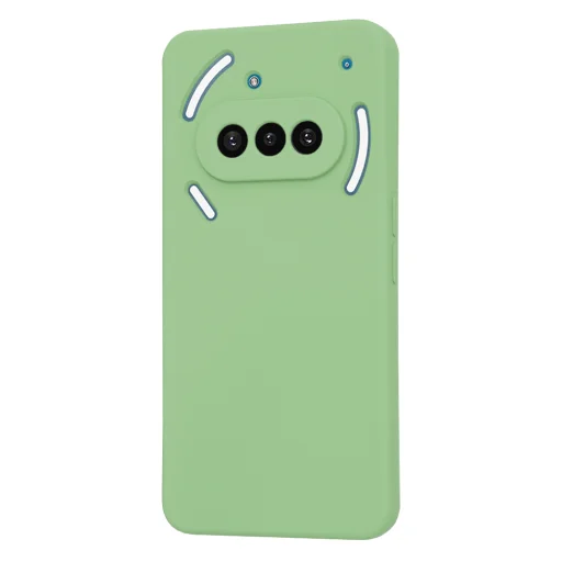  Techsuit - SoftFlex - Nothing Phone (3a) - Menta Zöld tok - 3