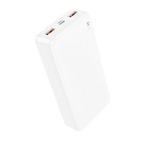 Borofone Power Bank 20000mAh BJ56A Graceful - 2xUSB + Type C - QC 3.0 22,5W PD 20W fehér - 1