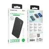 Borofone Power Bank 10000mAh BJ55 Elegáns - 2xUSB - fekete thumbnail