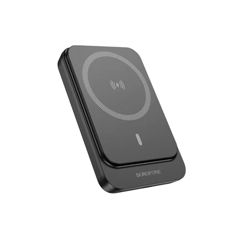 Borofone Power Bank 10000mAh BJ63A Nimble - Type C - PD 20W mágneses indukciós töltéssel fekete - 2