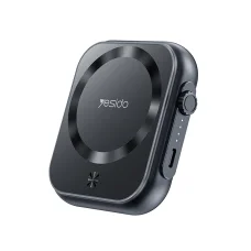 Benks Power bank 5000mAh YP59 3 az 1-ben - Type C - mágneses, indukciós 15W fekete