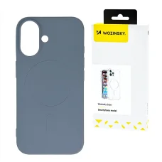 Wozinsky Silicone Magsafe mágnestok Samsung Galaxy S25 - szürke tok
