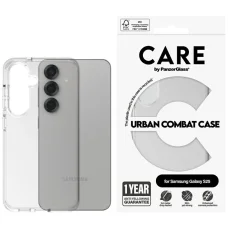 CARE by PanzerGlass Flagship Urban Combat tok Samsung Galaxy S25 - Átlátszó