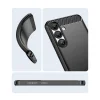Szilikon fliptok Carbon Case Samsung Galaxy S25 Edge - fekete tok - 14